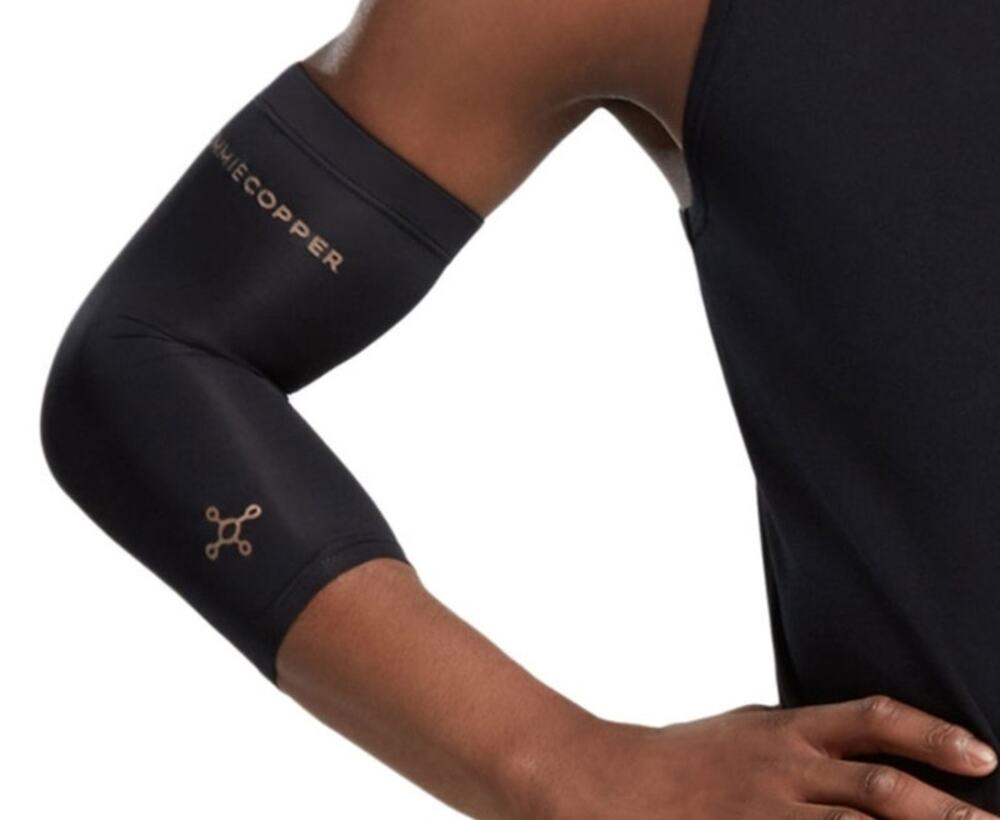 Tommie Copper Recovery Vitality Elbow Sleeve, Black, Size Medium, NWT